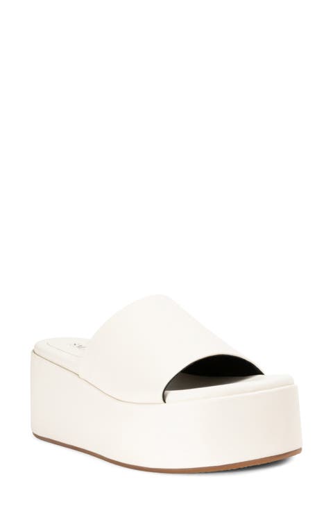 Mila Platform Slide Sandal