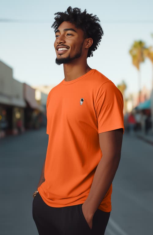 Dalix Astronaut Tee In Orange