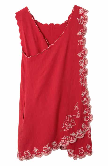 Natalina Embroidered Sleeveless Dress