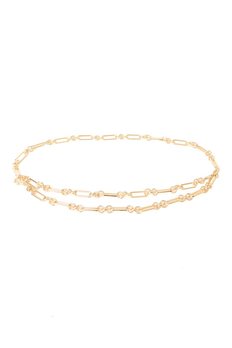 Mara Chain Belt, Main, color, GOLD
