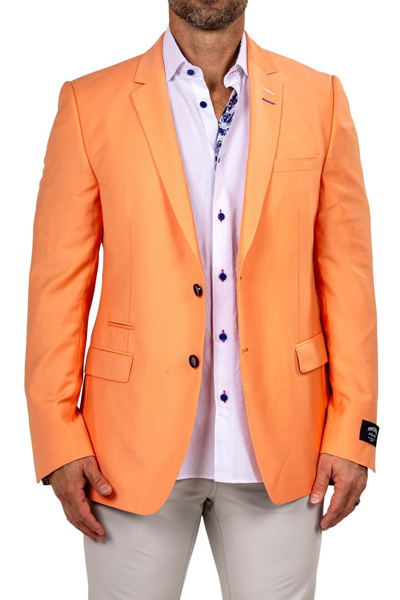Socrates Martyr005 Sport Coat, Main, color, ORANGE