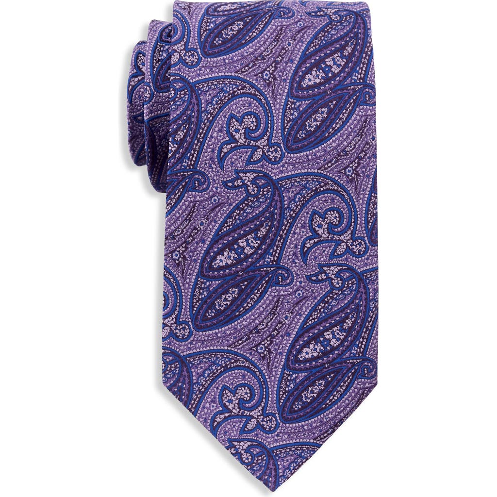 Synrgy By Dxl Big & Tall Dotted Paisley Tie In Multi