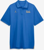 Jordan Brand Men's Jordan Brand Blue UCLA Bruins 2026 Sideline Tour Dri-FIT Polo