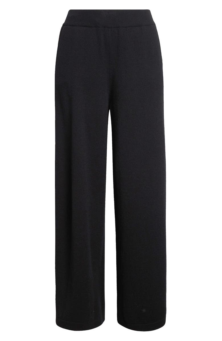 Johnstons of Elgin Performance High Waist Cashmere Blend Sweater Pants, Alternate, color,