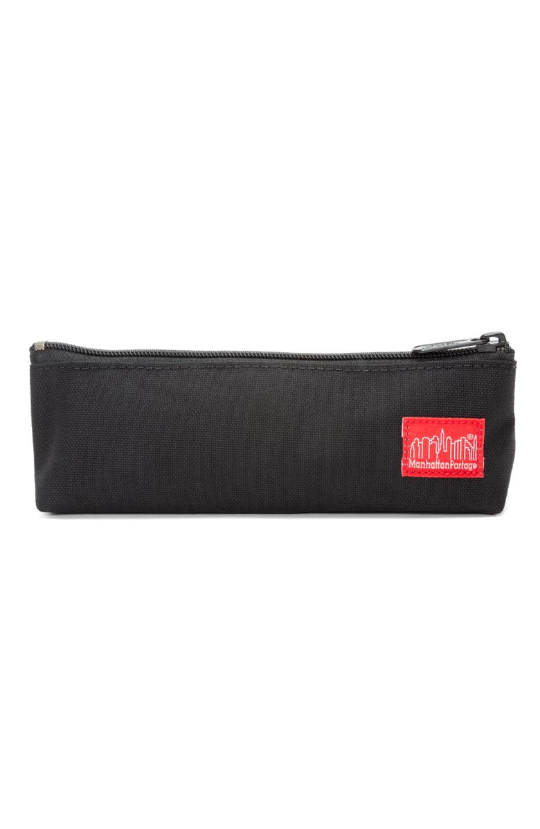 Manhattan Portage Cordura Pencil Case, Main, color, Black