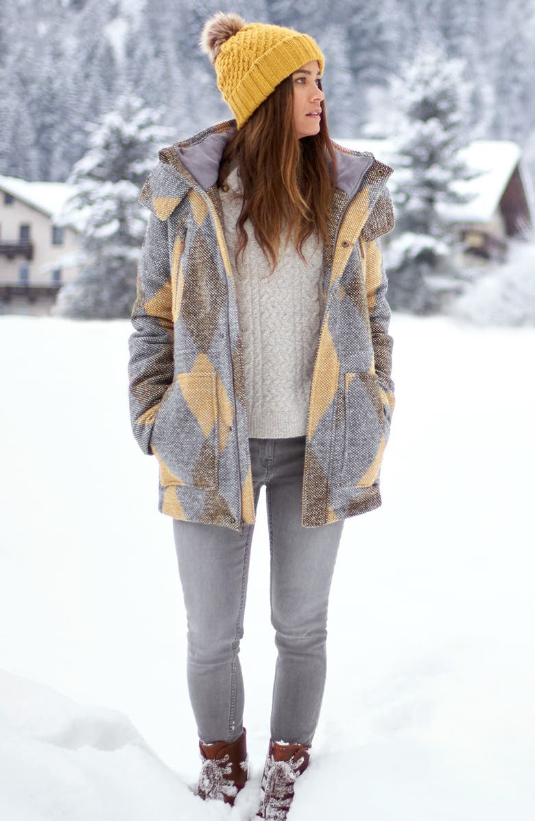 Roxy Dawn Hooded Coat, Alternate, color, 