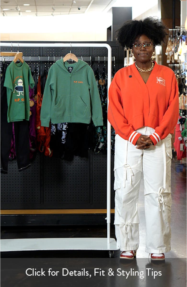 Kids' Cosmic Surfing Zip Hoodie, sales video thumbnail