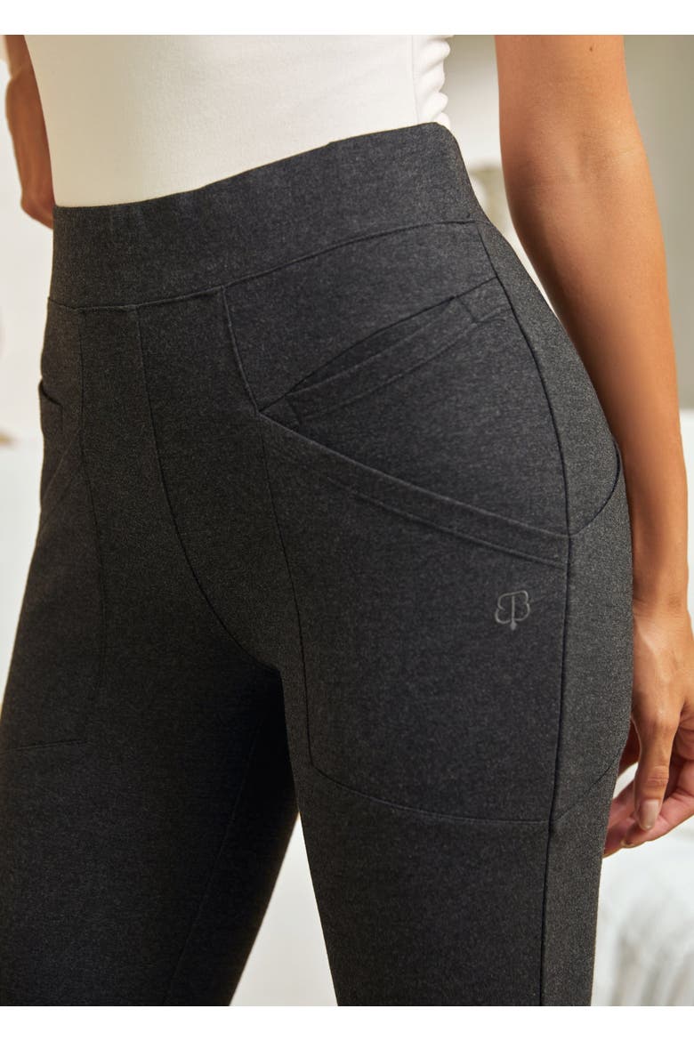 Journey DPYP Dress Pant Yoga Pant Bootcut, Alternate, color, Charcoal