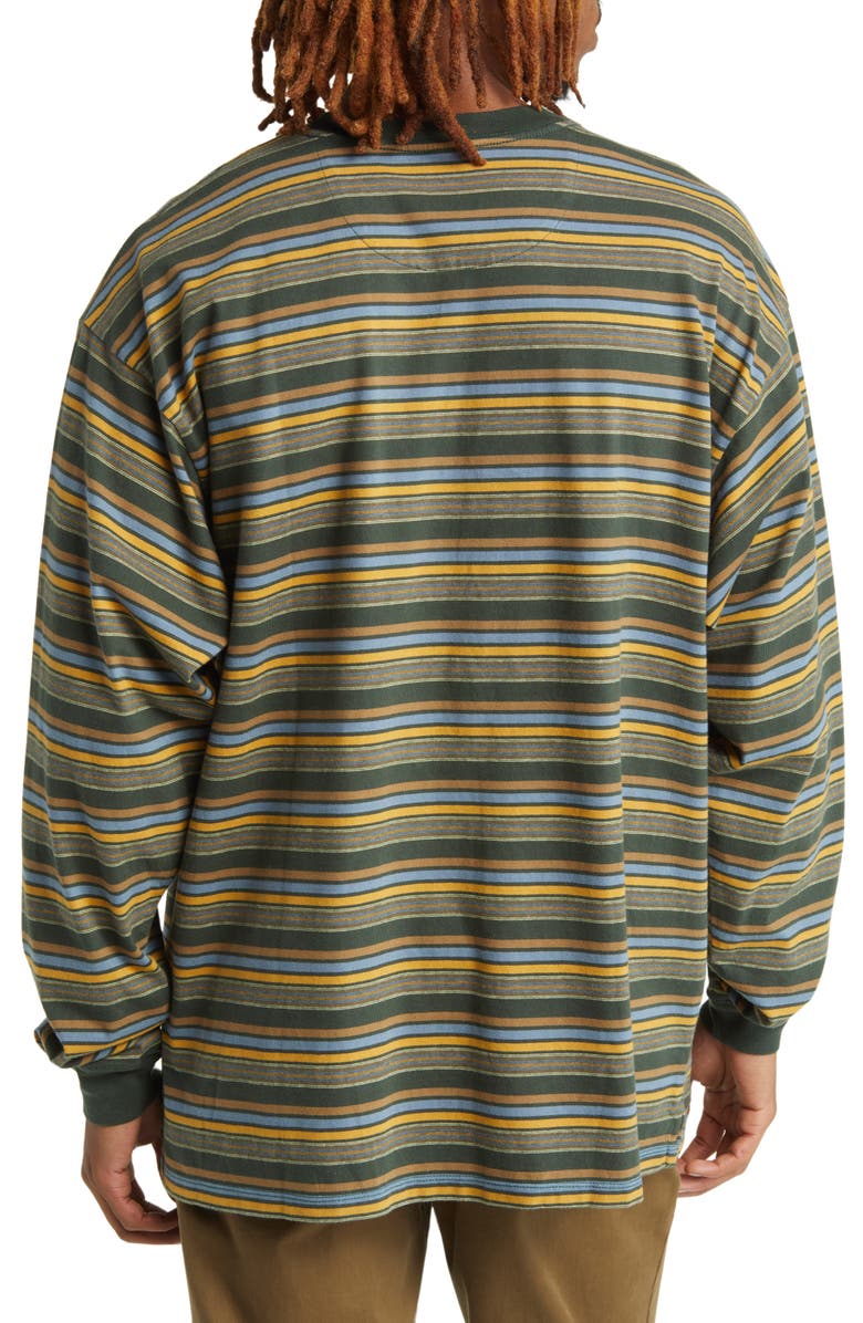 Vans Barwood Stripe Long Sleeve T-Shirt, Alternate, color,