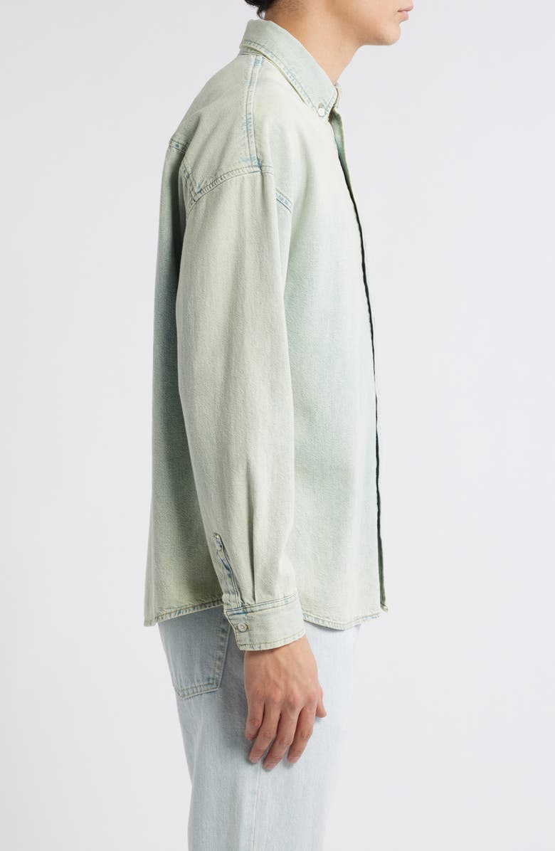 FRAME Modern Denim Button-Down Shirt, Alternate, color, Weekend