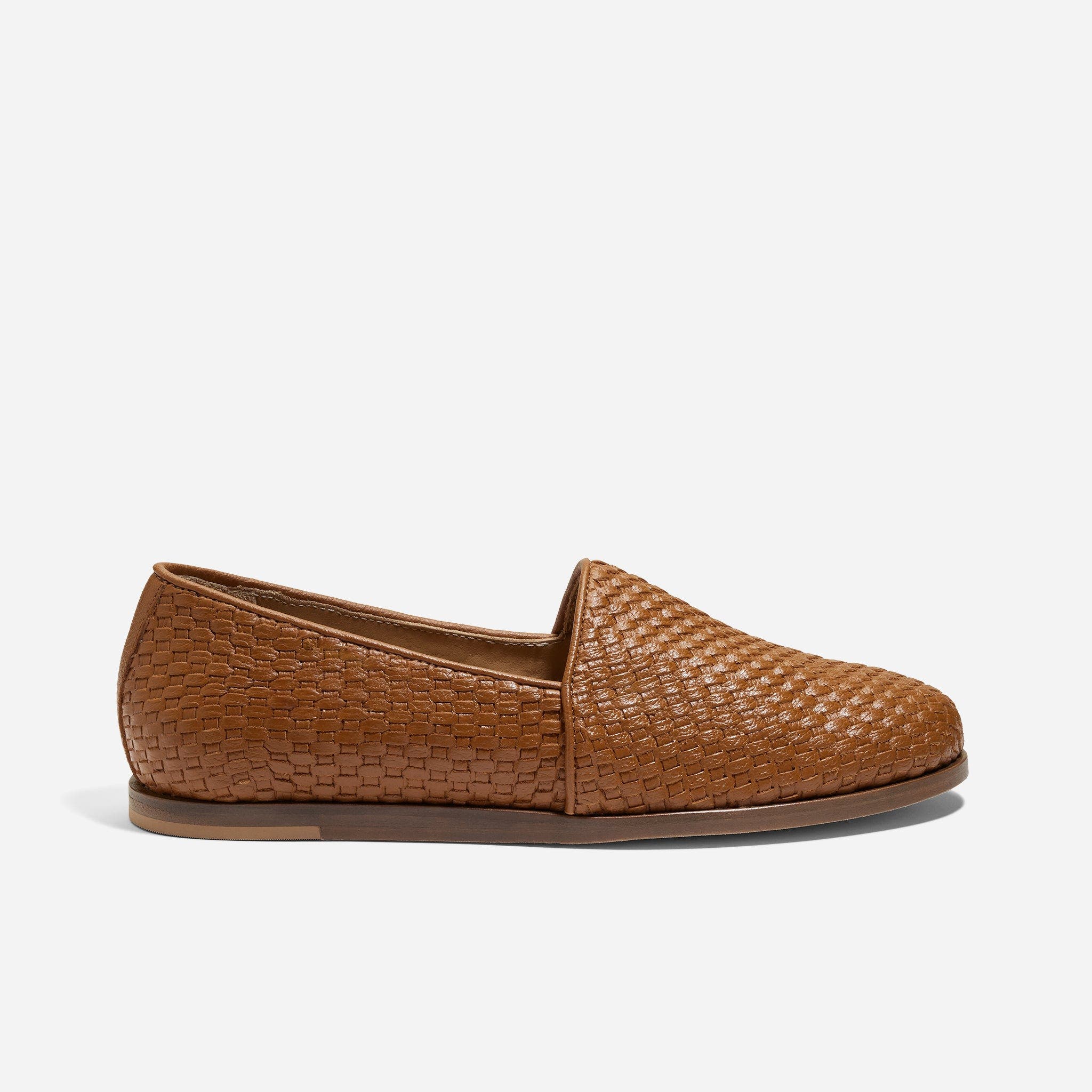 Alejandro Woven Slip-On 2.0, Alternate, color, Brandy