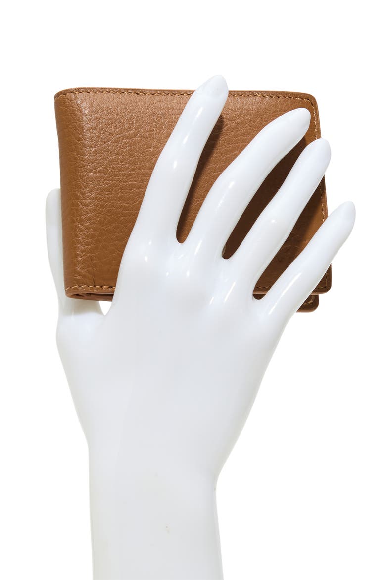 Brower Bifold Leather Wallet, Alternate, color, TAN