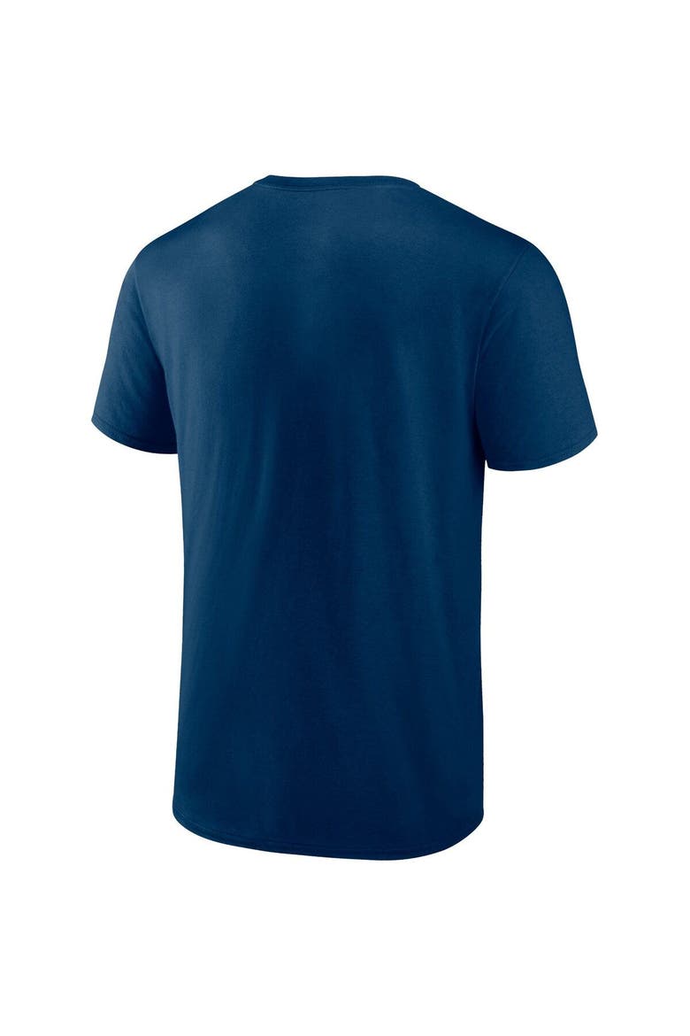 Men's Fanatics Branded Navy/Heathered Gray Chicago Bears T-Shirt Combo Pack, Alternate, color, Navy