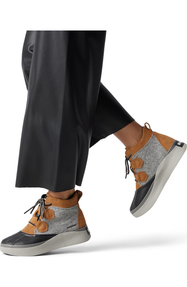 SOREL Out N About IV Classic Waterproof Duck Boot, Alternate, color, Taffy/ Dove