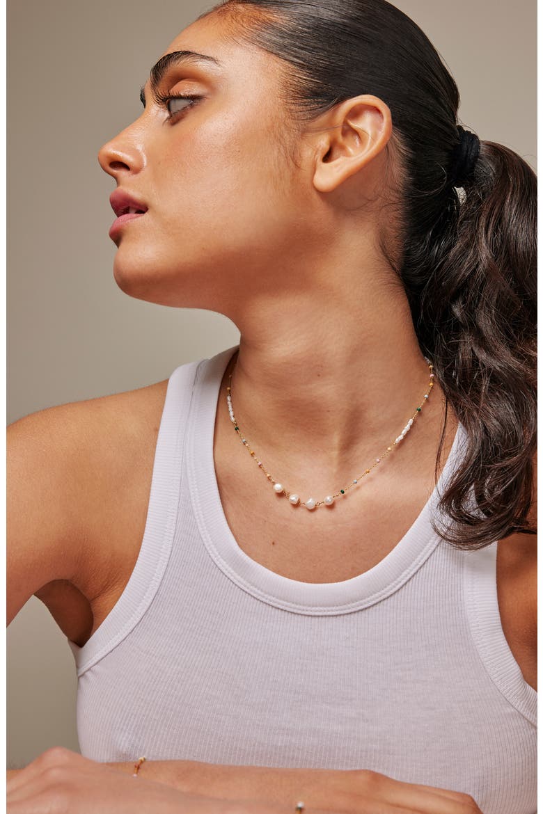 Lola Perla Necklace, Alternate, color, Dreamy/Pearl