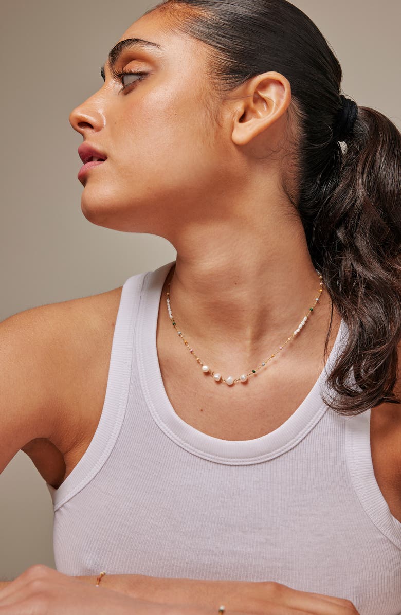 ENAMEL Copenhagen Lola Perla Necklace, Alternate, color, Dreamy/Pearl