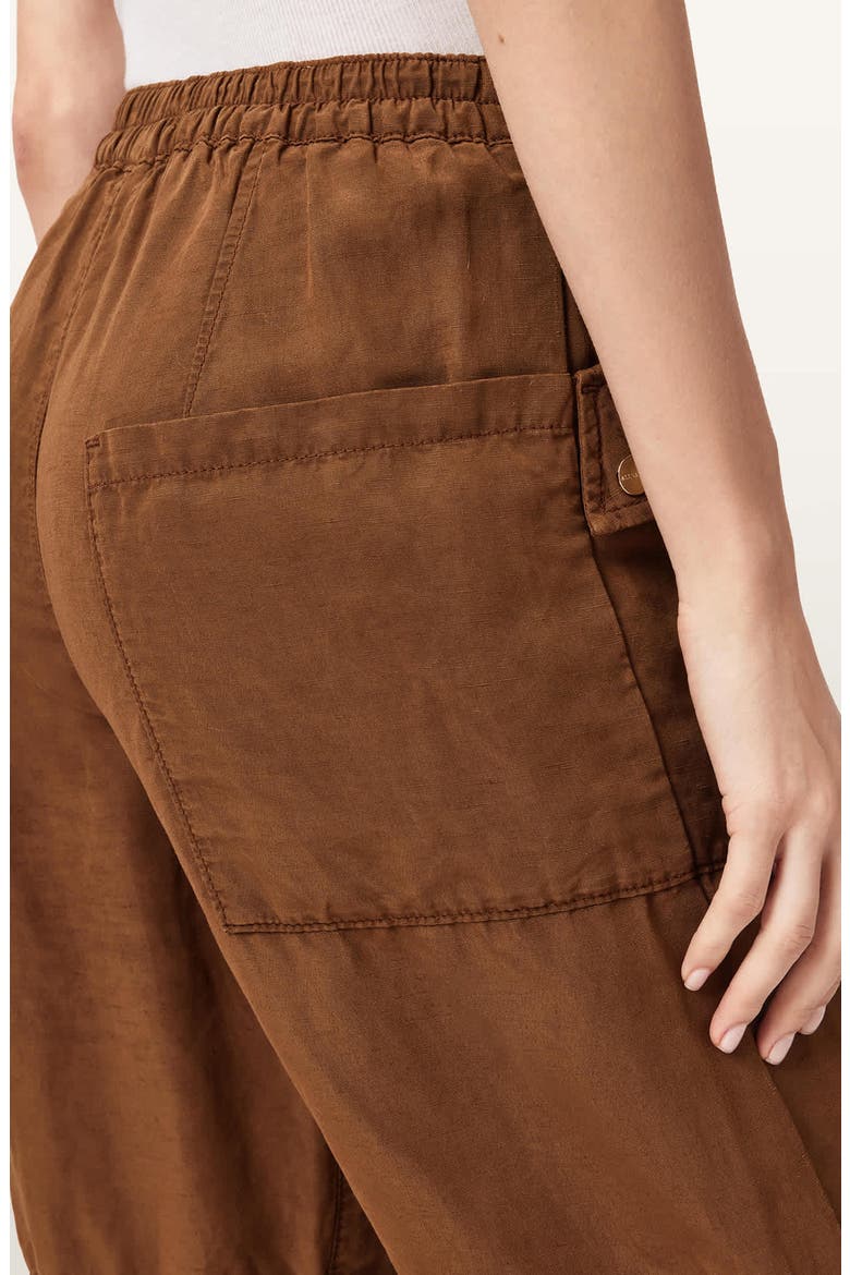 Val Twill Cargo Pants, Alternate, color, COGNAC BROWN