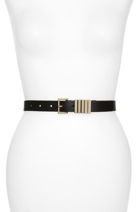 Logo Keeper Leather Belt