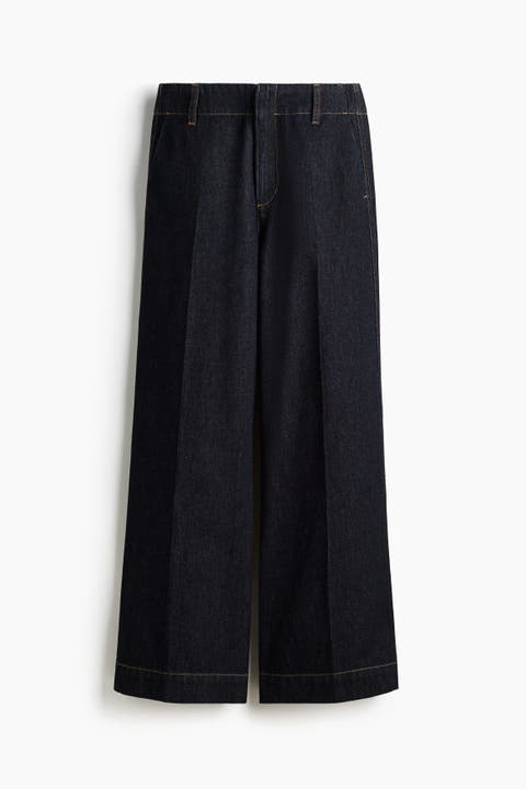 Wide High Jeans