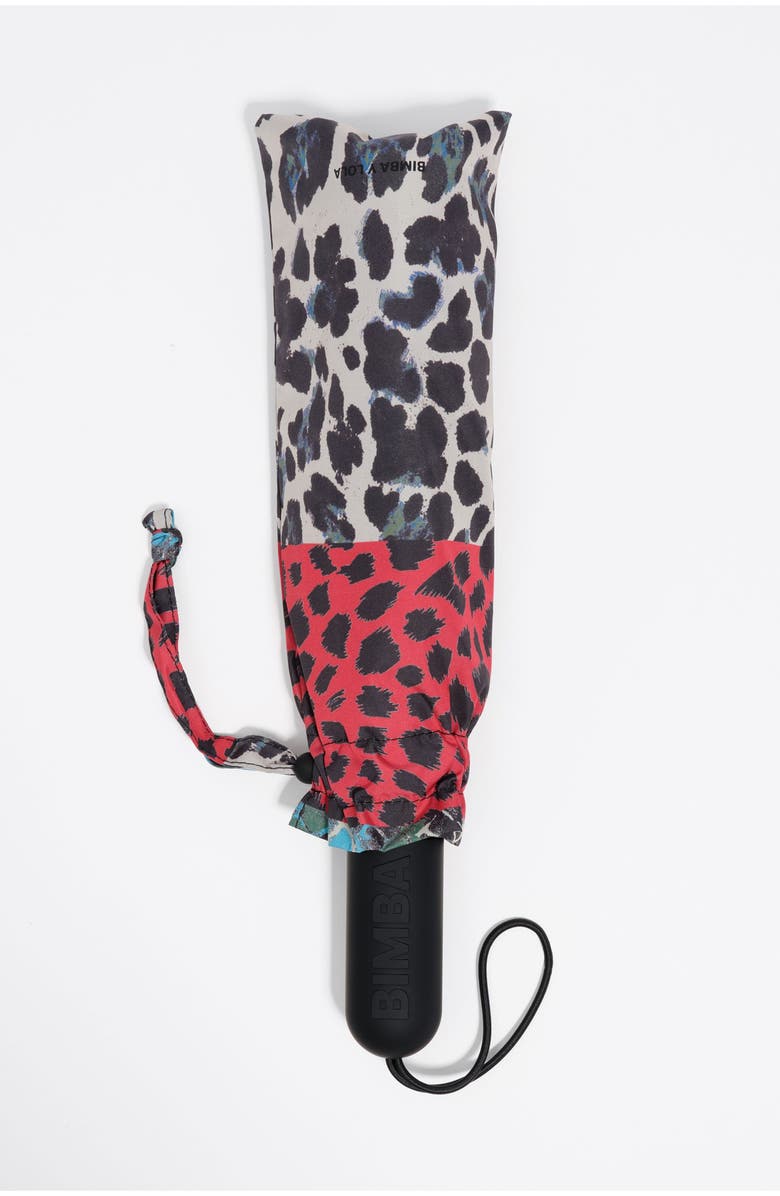 Bimba y Lola Patchwork Umbrella, Main, color, Pink