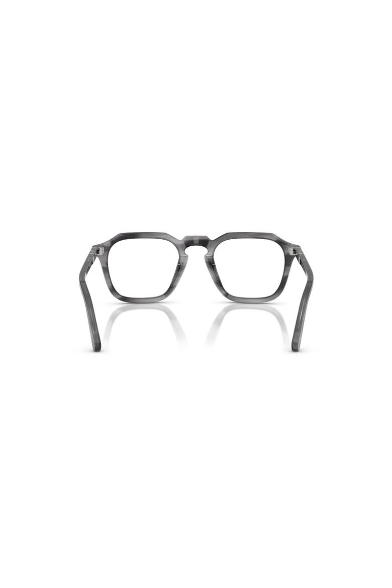 50mm Square optical glasses, Alternate, color, Grey