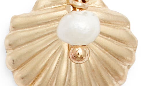 Set & Stones Shelly Pendant Necklace In Gold
