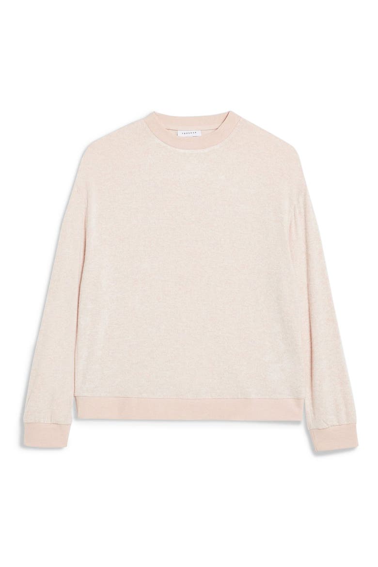 Supersoft Sweatshirt, Alternate, color, BLUSH