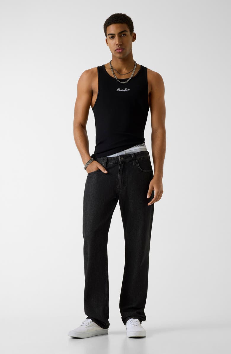 GUESS G16 Straight Leg Jeans, Alternate, color, Dark