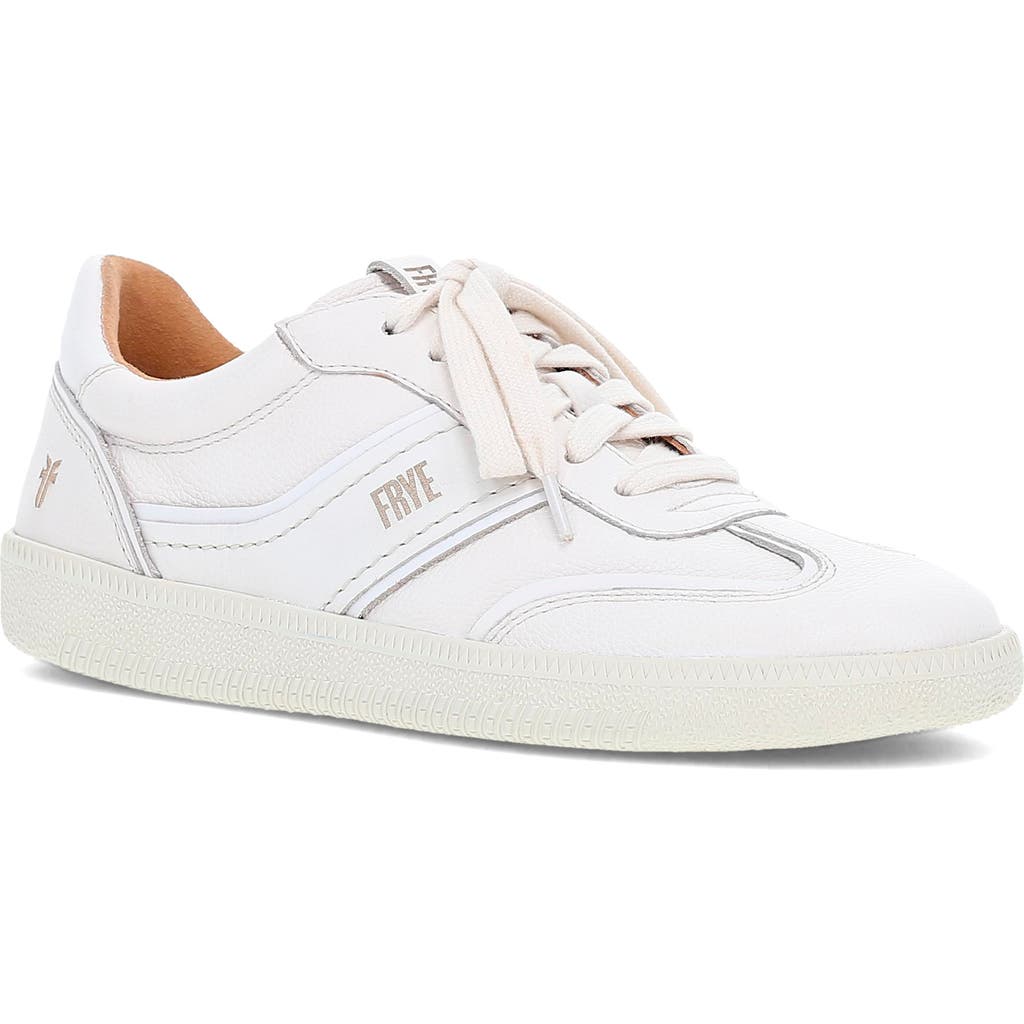 Frye Milly Low Top Sneaker In White