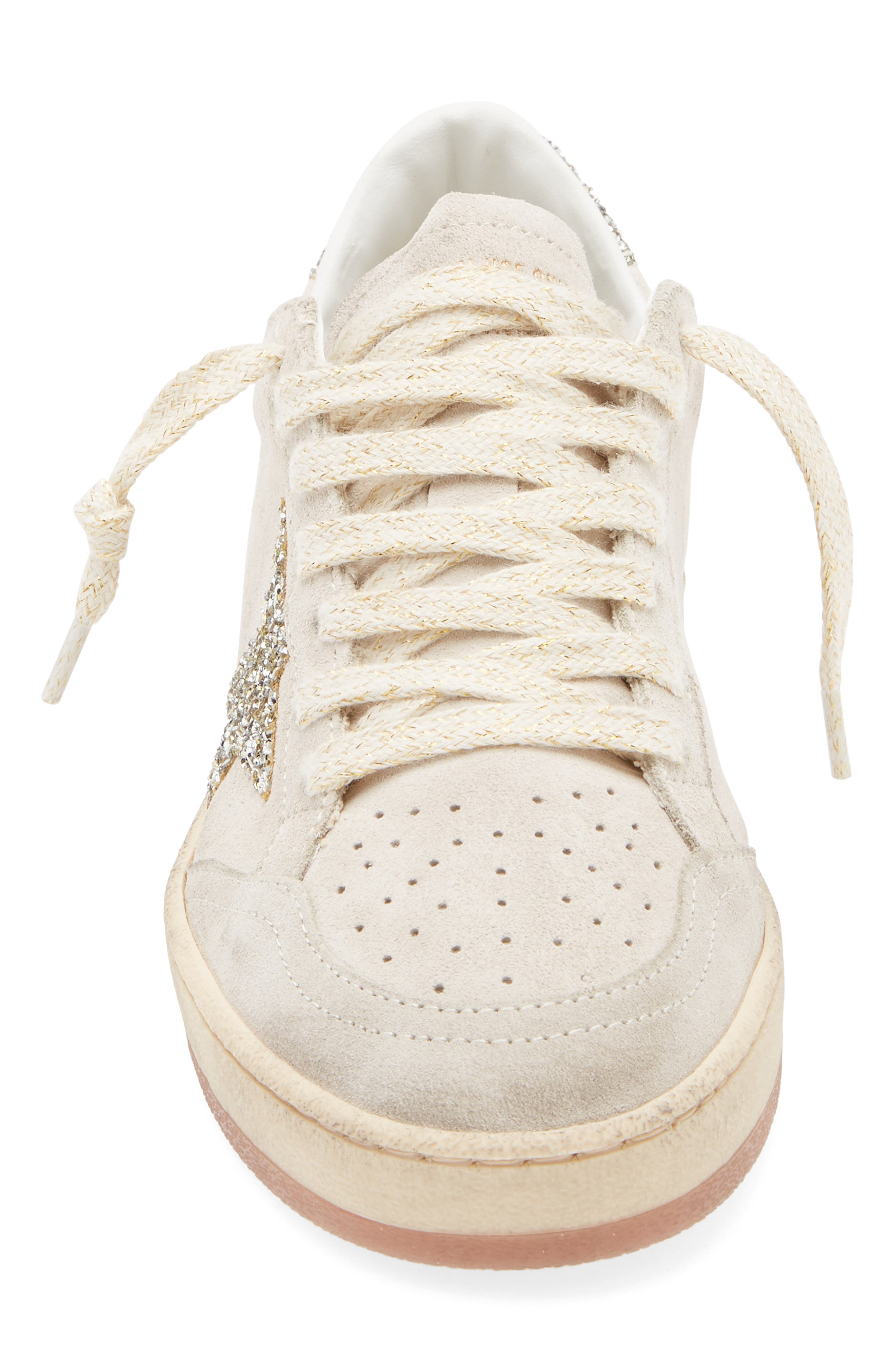 Golden Goose Ball Star Sneaker, Alternate, color, Beige/ Platino
