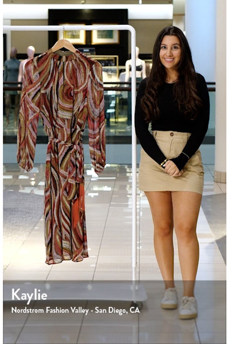 Chiffon Midi Dress video