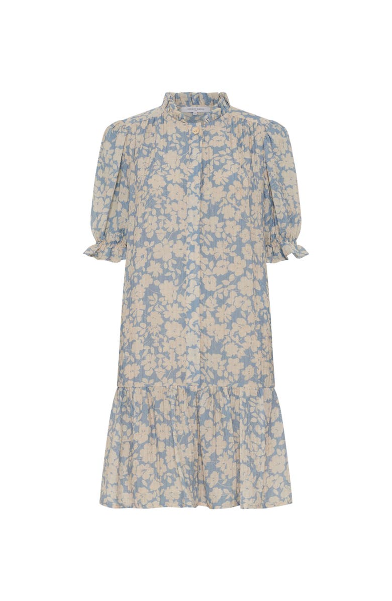 GERARD DAREL Romie Dropped Waist Mini Dress, Alternate, color, Sky Blue