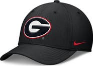 Nike Men's Nike Black Georgia Bulldogs Rise SwooshFlex Dri-FIT Hat