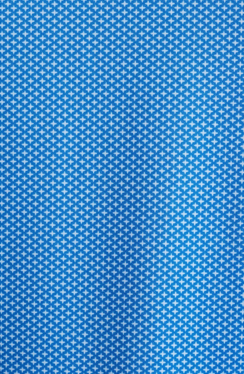 johnnie-O Teo Microprint PREP-FORMANCE Golf Polo, Alternate, color, Palisades Blue