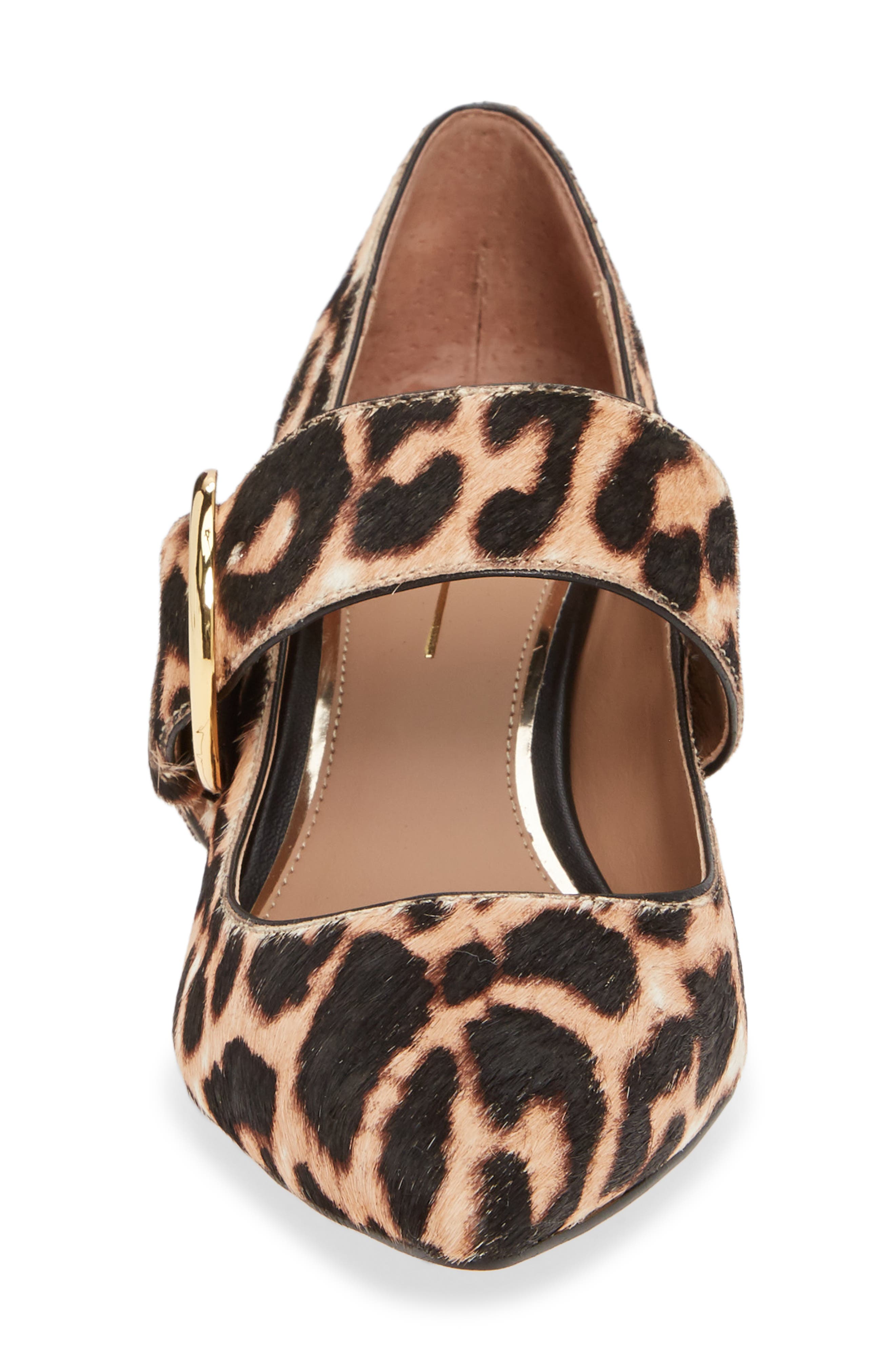 Burton Mary Jane Pump, Alternate, color, NUDE/ BLACK CALF HAIR