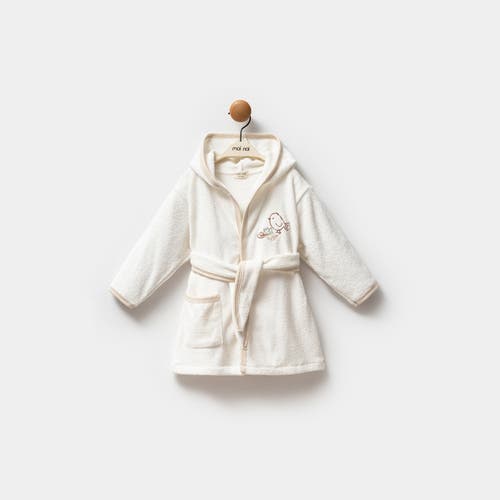 Moi Noi Autumn Bird Robe In Neutral