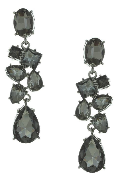 Corrinne Crystal Statement Earrings