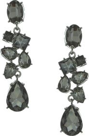 OLIVIA WELLES Corrinne Crystal Statement Earrings