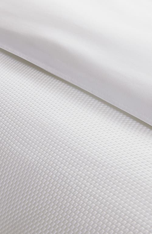 Modern Threads Reversible Microfiber Comforter In White Check