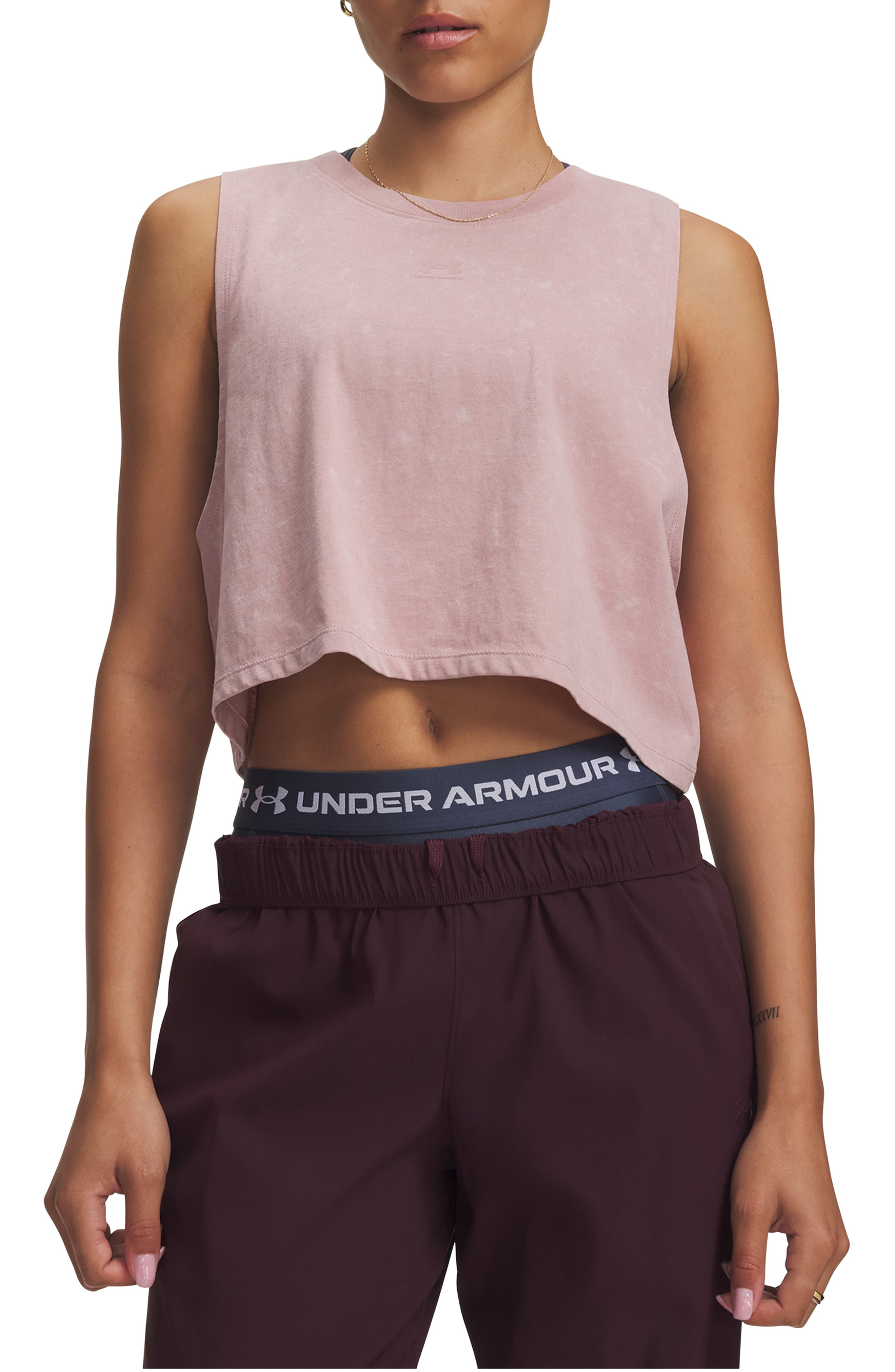 Branded Wash Crop Tank