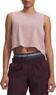 Under Armour Branded Wash Crop Tank