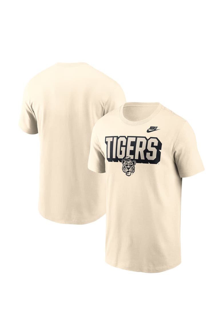 Men's Nike Natural Clemson Tigers Bold Fashion T-Shirt, Main, color, Natural