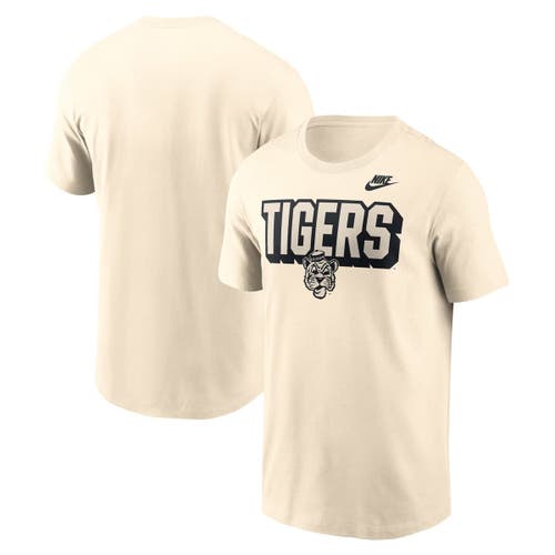 Nike Natural Clemson Tigers Bold Fashion T-shirt In Neutral