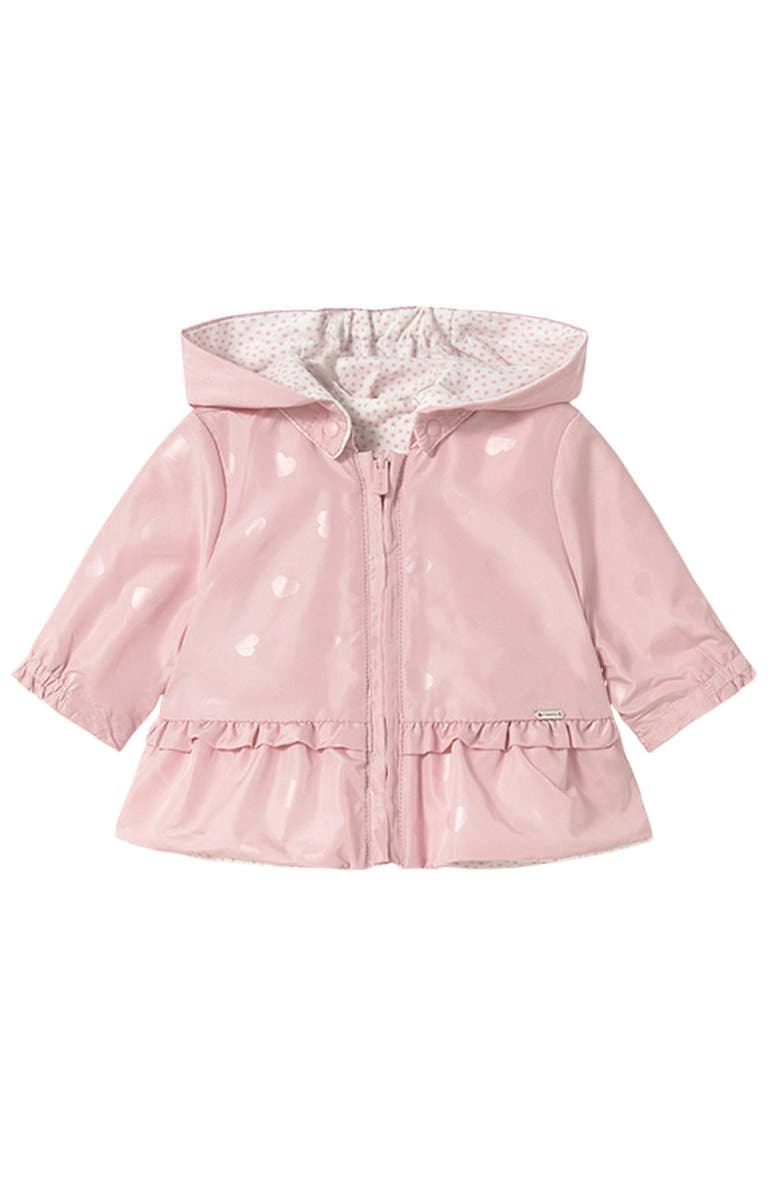 Mayoral Reversible Windbreaker, Main, color, Baby Rose