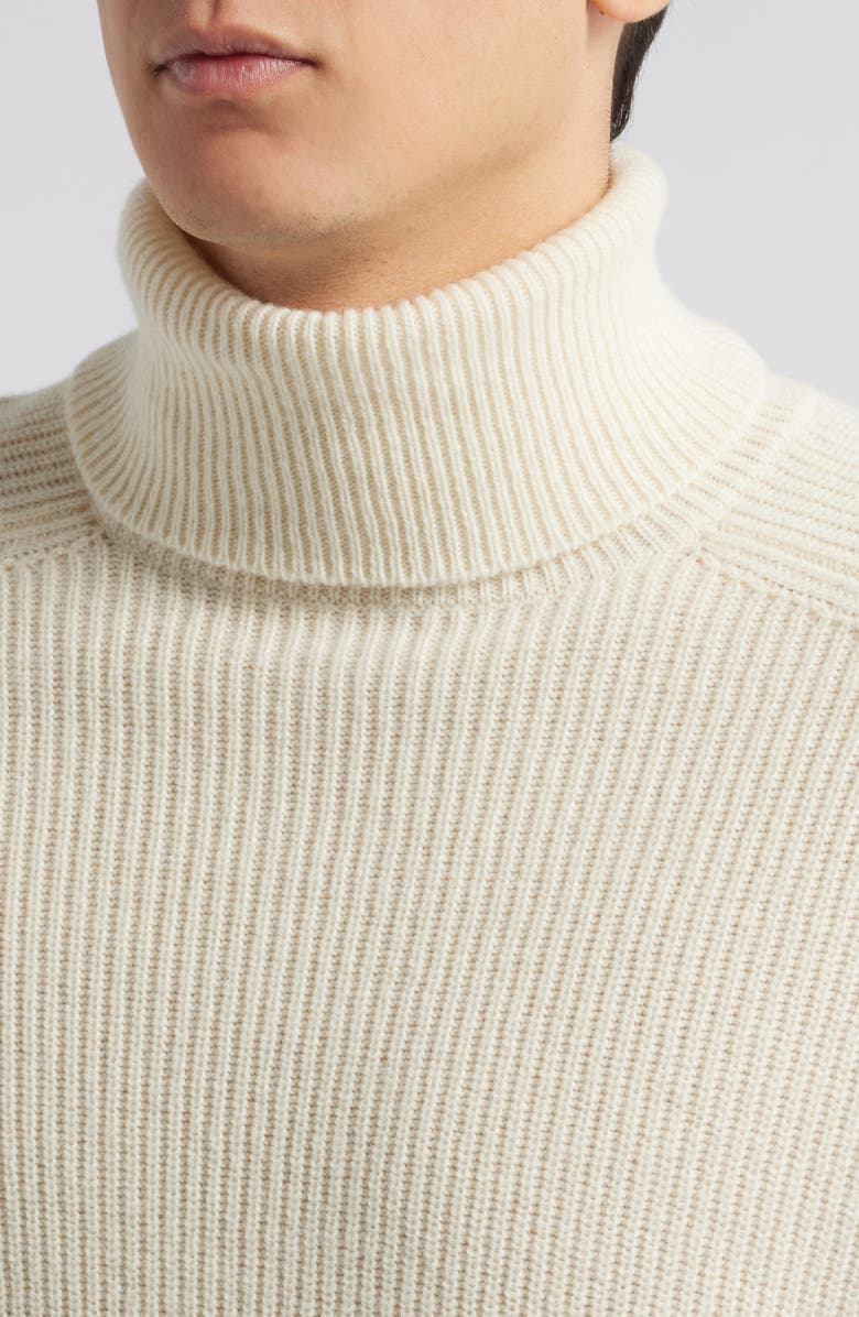 BOSS Evento Recycled Wool Turtleneck Sweater, Alternate, color, 