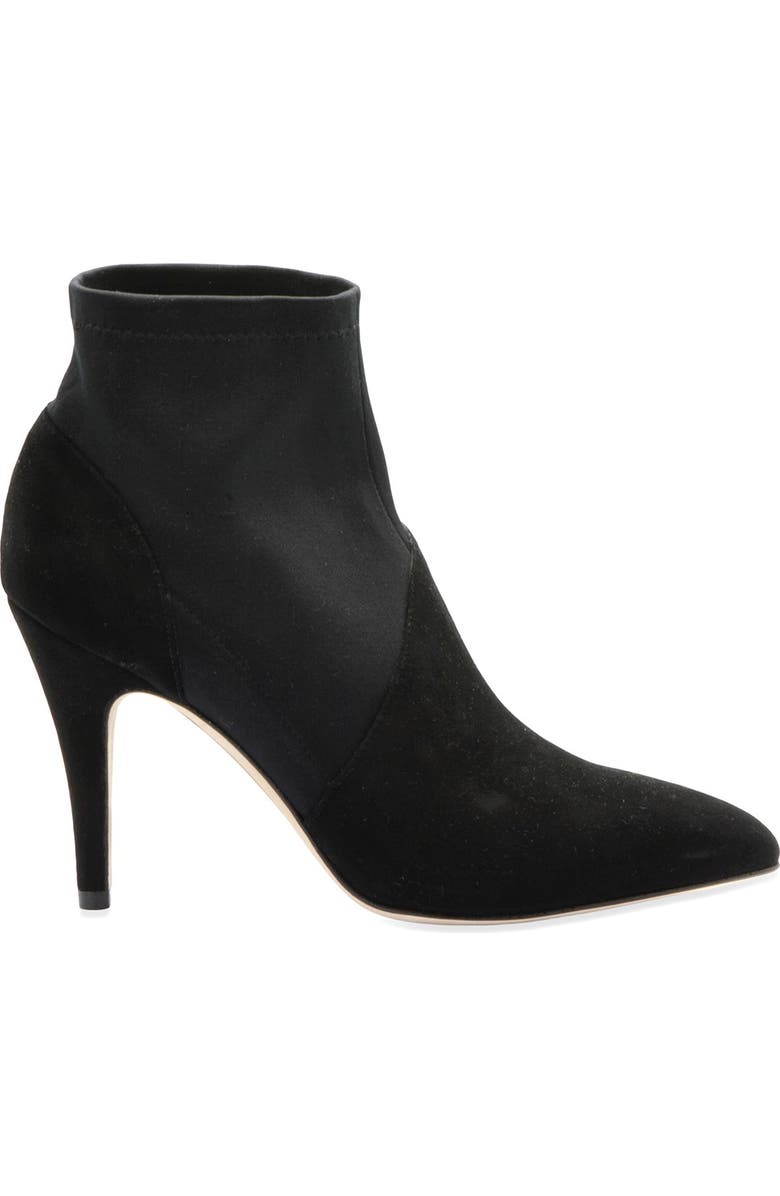 Bettye Muller Gidget Leather Stretch Bootie, Alternate, color,