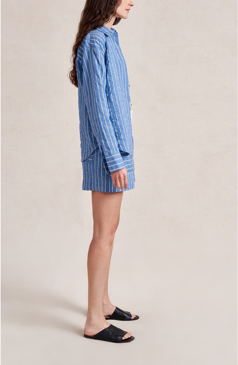 La Ligne Tangier Shirt, Alternate, color, Chambray