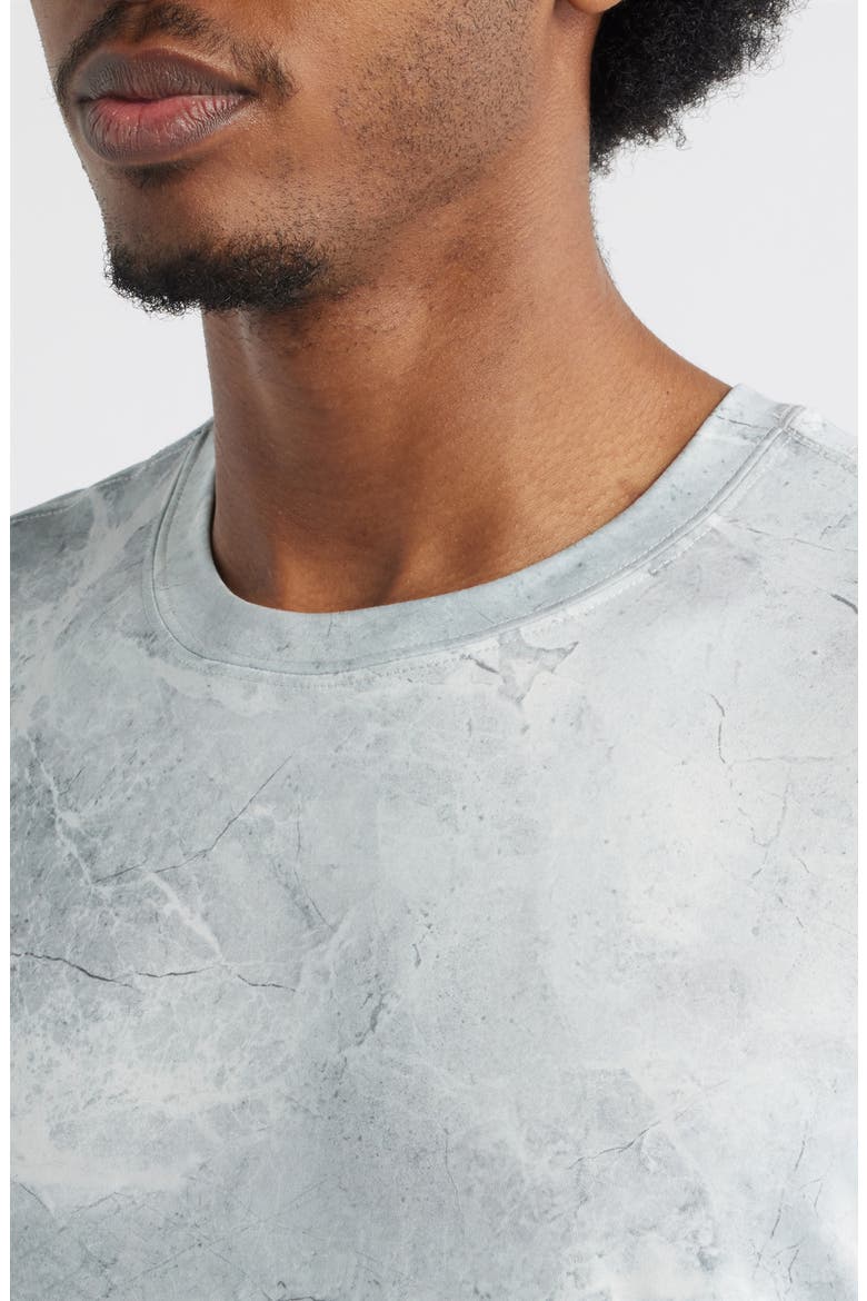 Tempo Tech T-Shirt, Alternate, color, CARRARA GREY