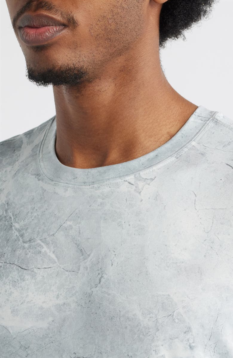 SANTO STUDIO Tempo Tech T-Shirt, Alternate, color, Carrara Grey