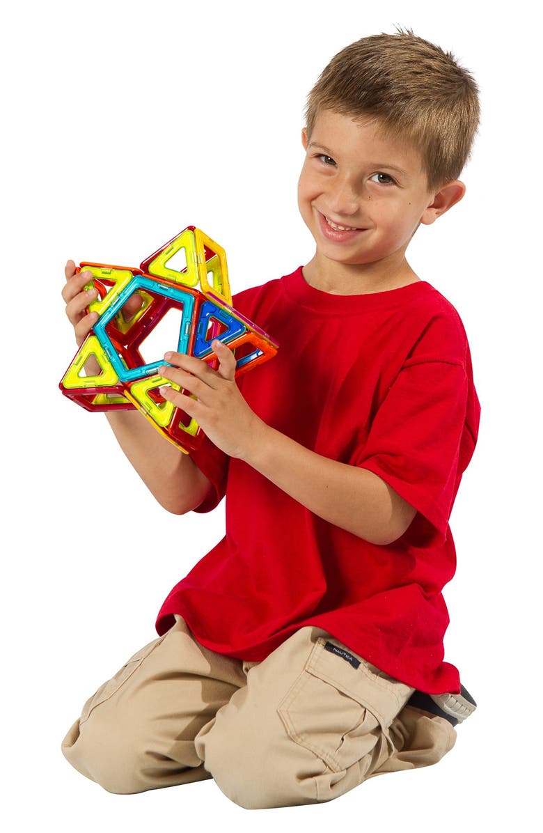 Magformers 'Rainbow' Magnetic 3D Construction Set, Alternate, color, 